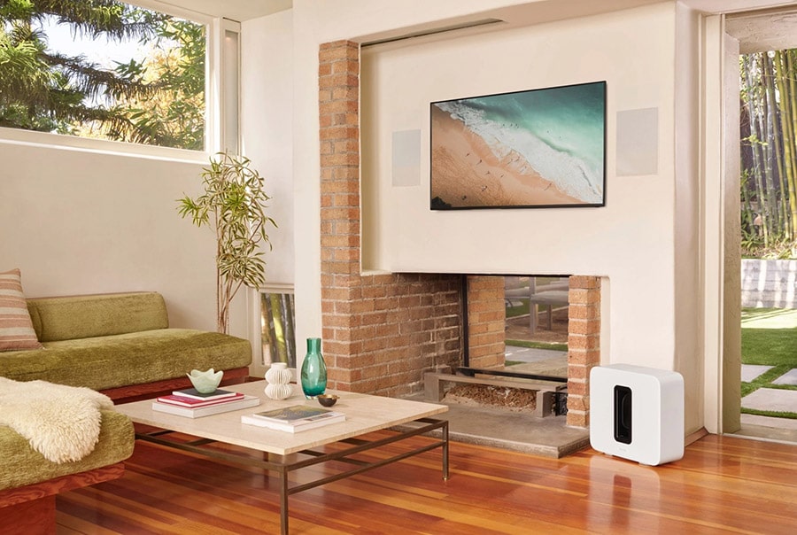 a room with sonos