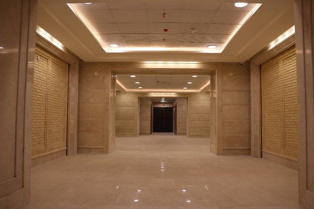 نمای داخلی مرکز فرهنگی، مذهبی و آموزشی حوزه علمیه اصفهان