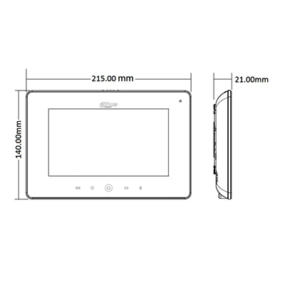 VTH5221DW-S2-Size